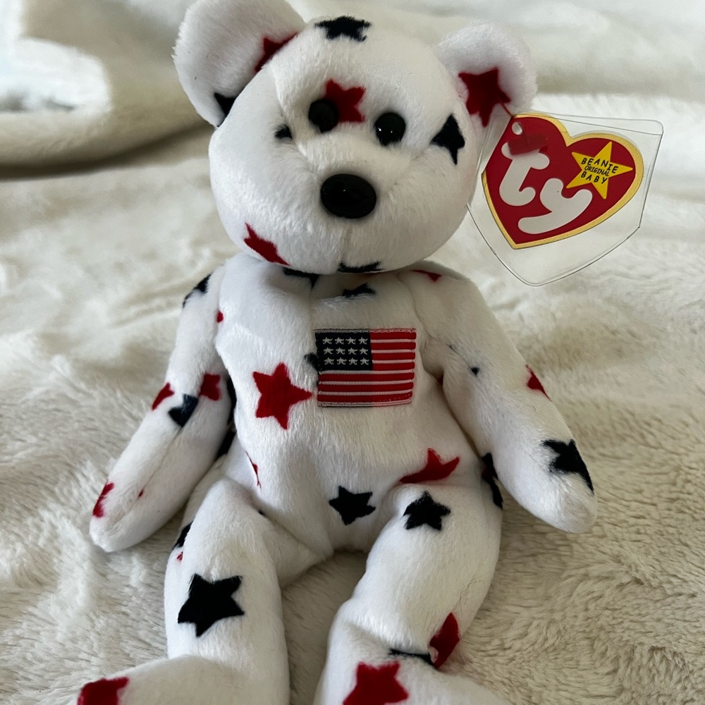 RARE “Glory” Beanie Baby 1997 w/errors!